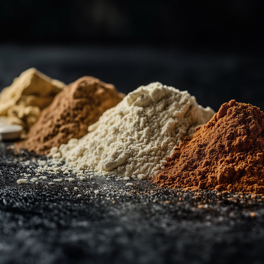 image of ingredients included in Kanin's energy drinks that make Kanin different from other energy drinks as it includes ingredients for both brain and body.